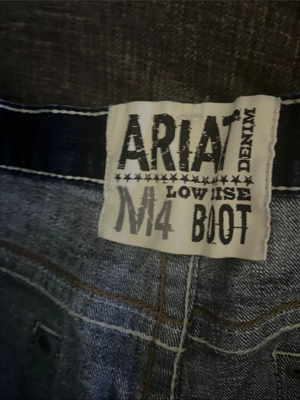 Ariat Men's Dark Blue Flare Jeans 38/36